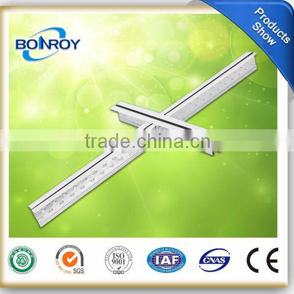 Galvanized Steel Ceiling Black Groove T Grid