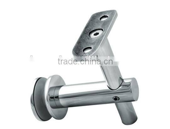 inox square glass clamps for handrail posts glass clips aluminum glass clamp