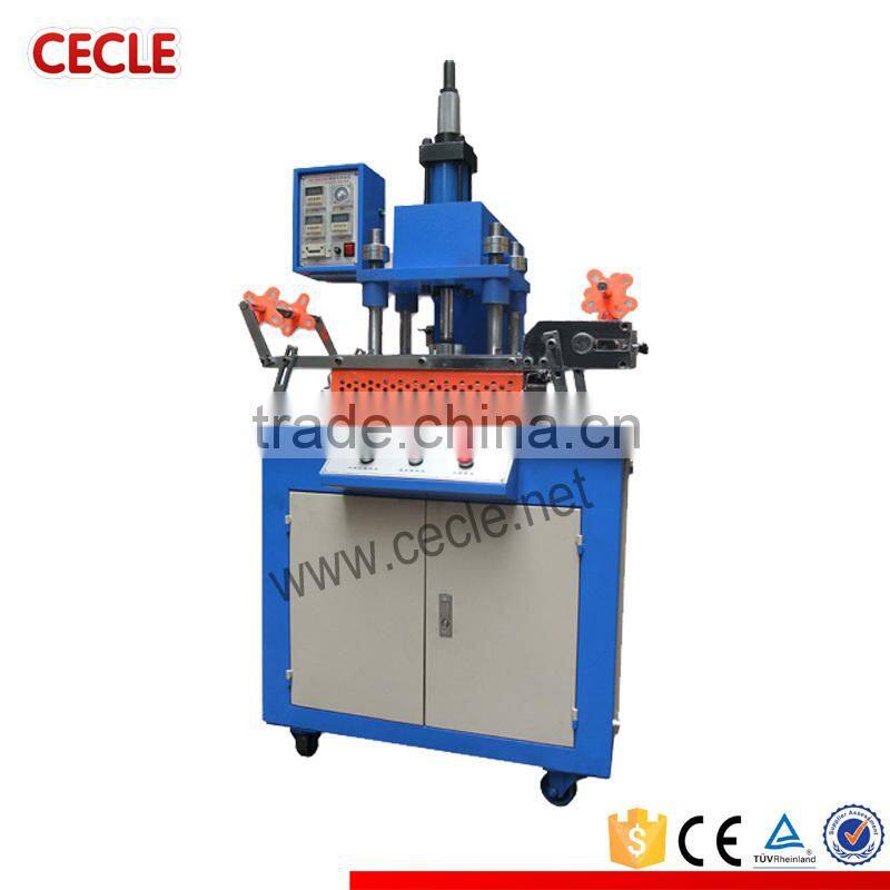 semi automatic pneumatic hot stamping machine for book cover