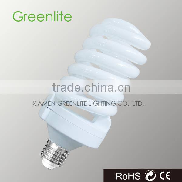 T4 55W full spiral energy saving lamps 3410lm E27/B22/E26 2700K~6800K