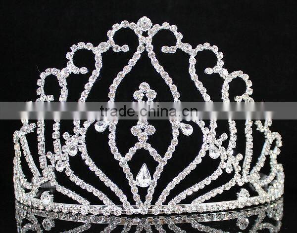 Gorgeous Triple Band Base Tiara with side combs