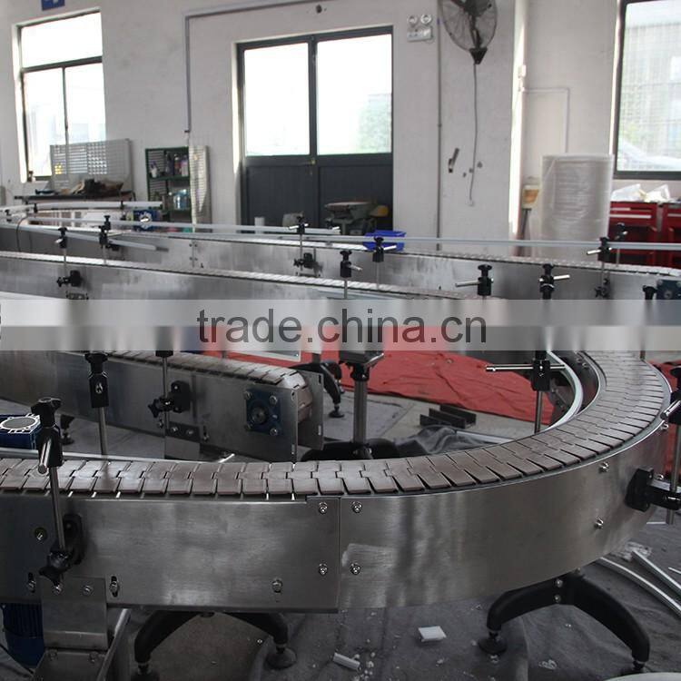 slat chain flexible conveyor by customer requests