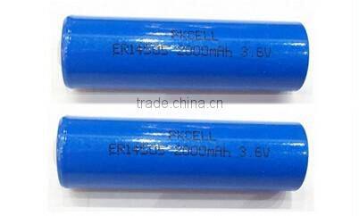 3.6v Er14505 LiSOCL2 battery
