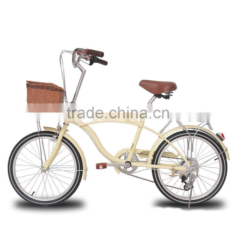 20 inch bicycle woman 7 speed high-carbon steel gear bicycle
