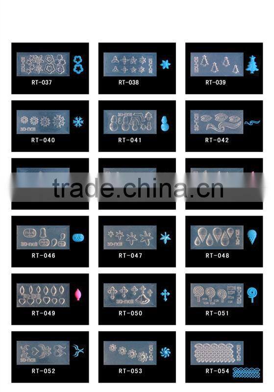 3D Crystal Nail Art Mold