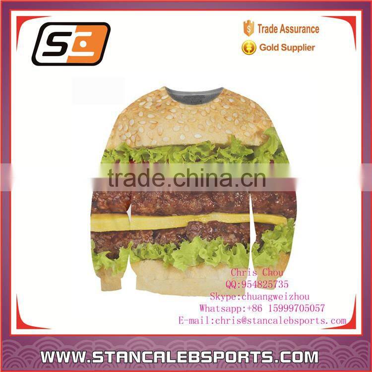 Stan Caleb Custom Printed Sublimated Sweatshirts/ Sublimation Printed Crewnecks/ High Quality Sublimated
