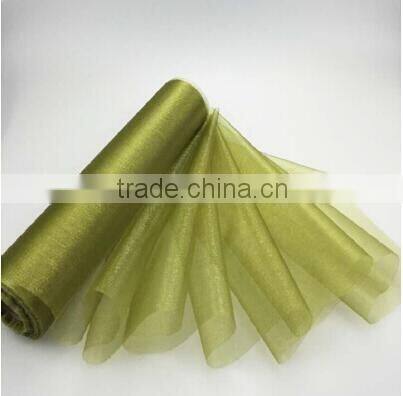 25M X 29CM Organza Roll Sash Chair Bows Table Runner Sashes Swags For Wedding