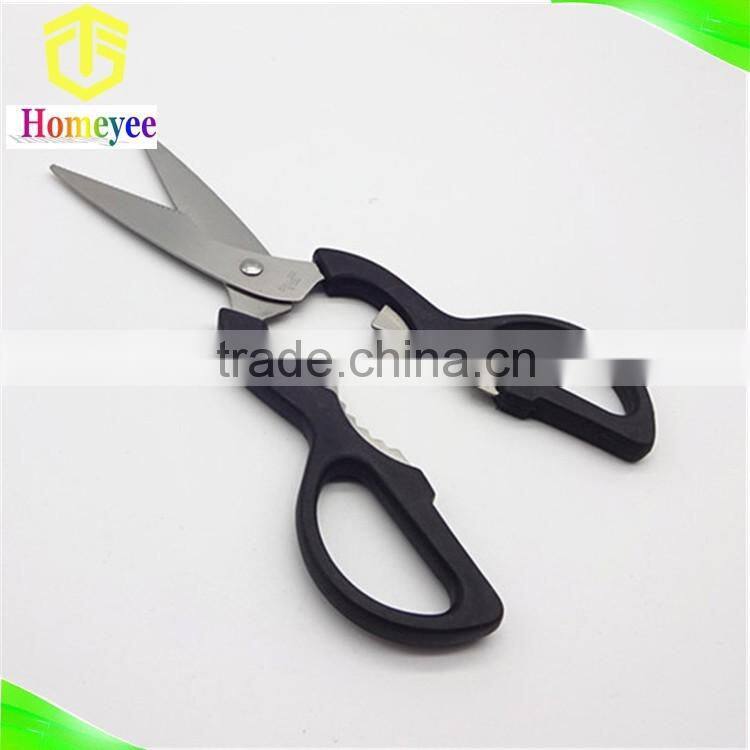 Black PP Handle Multifunction kitchen scissors