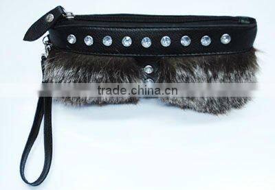 Popular fur handbag for women,Ladies small handbag,Fashion accessories