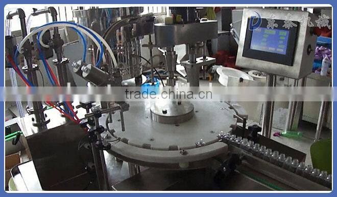 Jinan Dongtai DTFC Automatic Small Bottle Filling Capping Machine