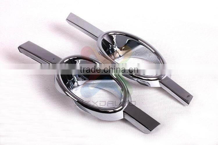 SET FRONT CHROME FOG LAMP LIGHT COVER FRONT FOG LAMP FOR BYD S6
