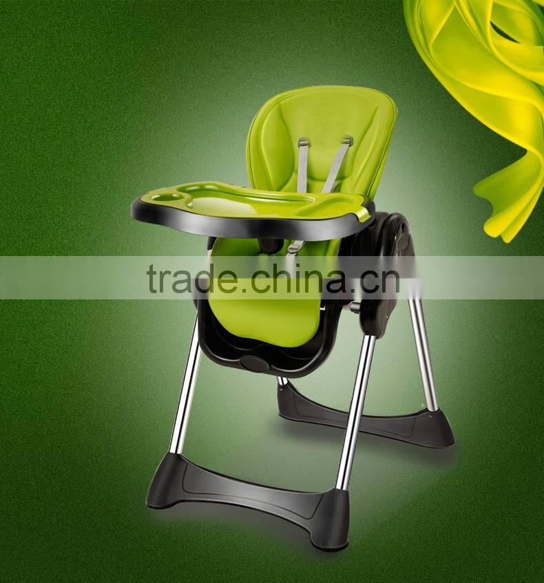 top selling modern high chair for kids hot sale moving baby chair
