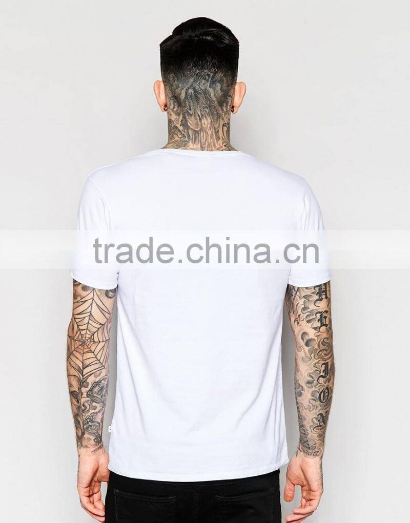 Daijun oem cheap o neck breathable quick dry custom printing cotton t shirt