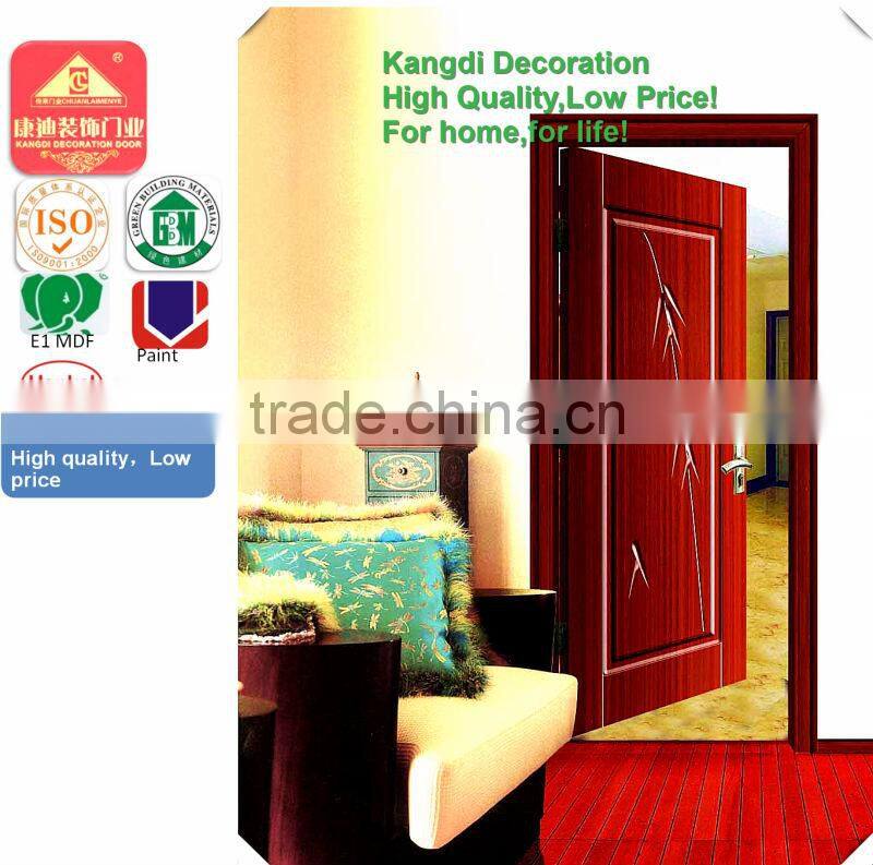 PVC door, Interior door, glass door, no painting door