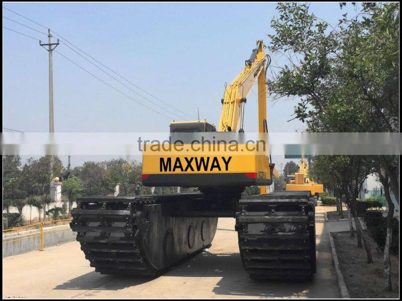 Wearable Steel Chains for Volvo Amphibious Excavator , 40Cr Steel Material, MAXWAY Machine Company