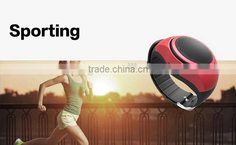 bracelets watch bluetooth speaker for mobilephones