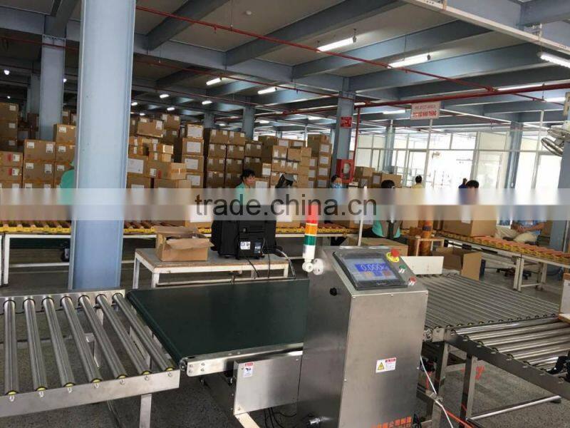 carton automatic check weigher with printer