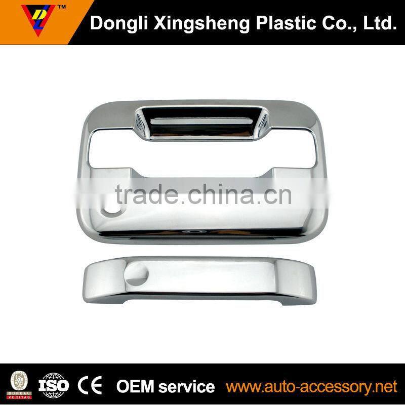 F150 car trunk tailgate chrome trim door handle cover