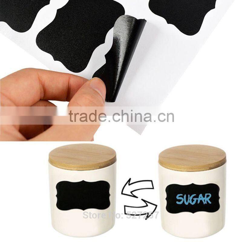 Juice Bottle Vinyl Chalkboard Label-custom size & package-kitchen/ restaurant label-Kids popular-Good for painting and writing.