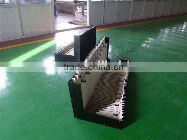 Factory price cnc engraving machinery parts accordion bellow cover