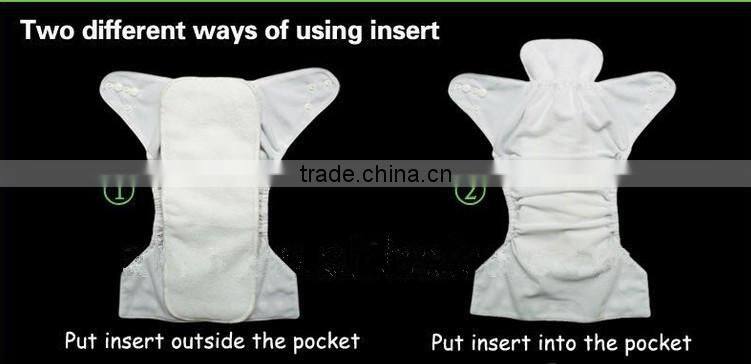 Wholesale !!! Naughty Baby Charcoal Bamboo 4 Layers(2-layer bamboo charcoal outside+2-layer microfiber insert)