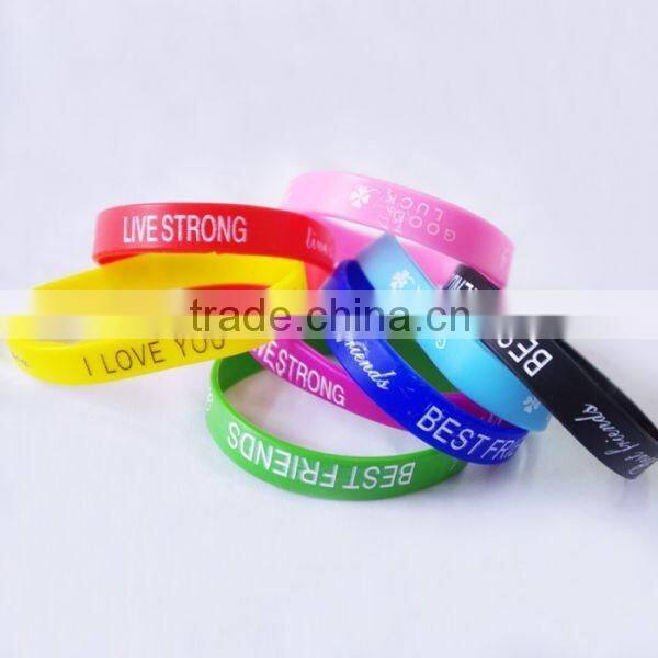 Professional Cheap Custom Silicone Wristband,Cheap Custom Silicone bracelet, Bulk Cheap Silicone Wristband