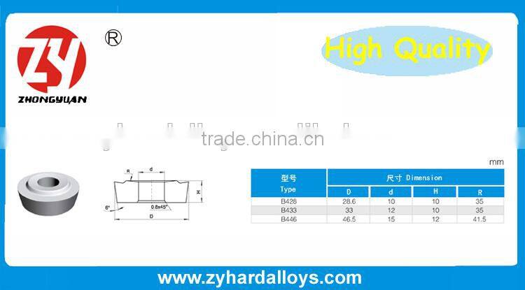 Type A3 sinterred tungsten Carbide welding bade tips