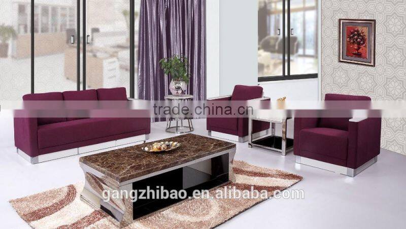 G-335 red fabric sectional sofa