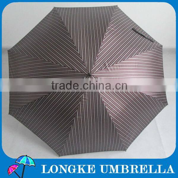 auto open stripe straight umbrella