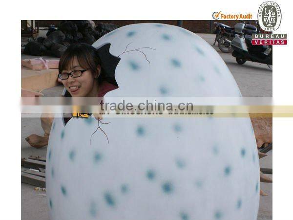 Artificial huge dinosaur eggs for Indoor and Outdoor