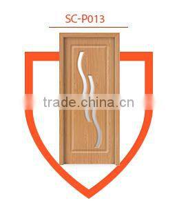SC-P052 White color PVC door design