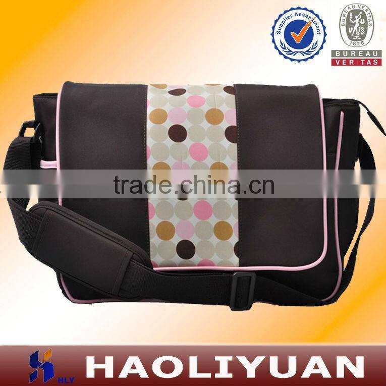 Promotion cheap over the shoulder diaper bag
