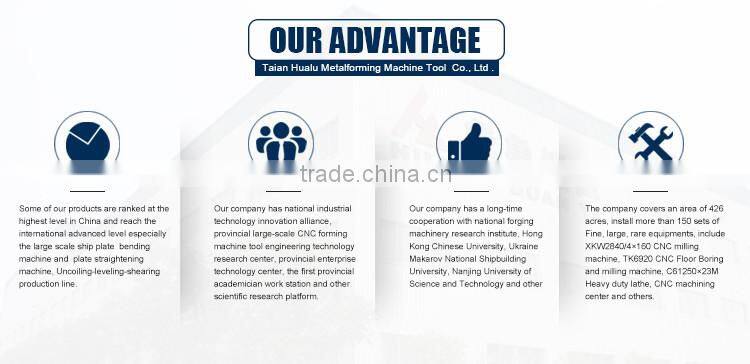 Hydraulic Cnc large size shipyard plate rolling machine WE11K-30*17000