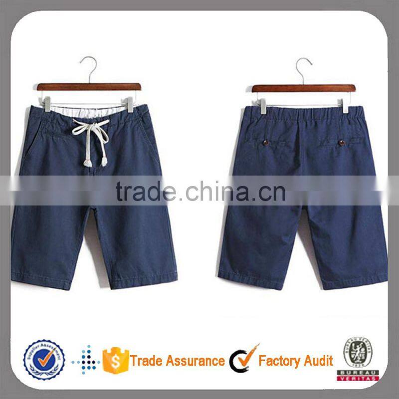 New style wholesale elastic waist cheap shorts for men