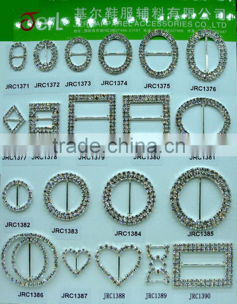 Fashion Crystal Dress Belt Buckle for Sales