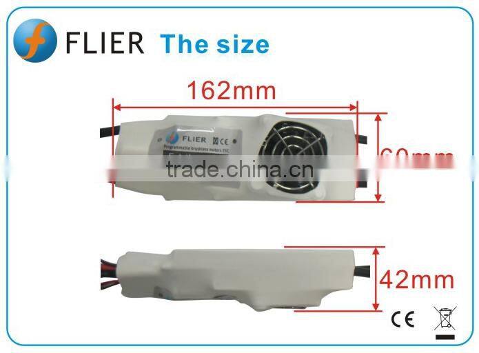 Flier Brushless ESC HV 22S 300A For Ebike motor