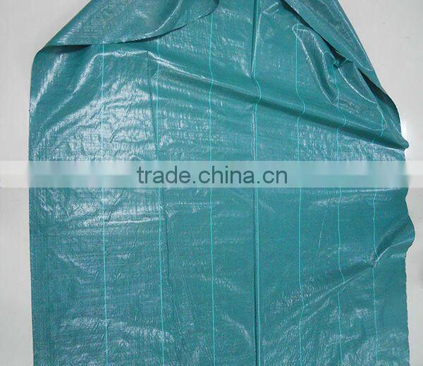 Garden ground cover net for weed prevention