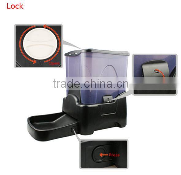 Automatic Electronic Timer Programmable Dog Feeder for Large to Small Dogs