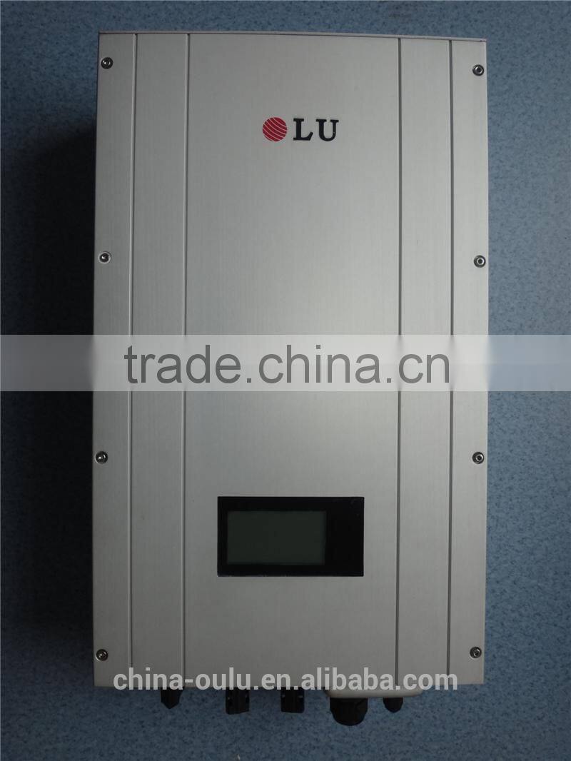 OULU brand ISO900,CE) factory pure sine wave 1KW -6KW solar grid inverter