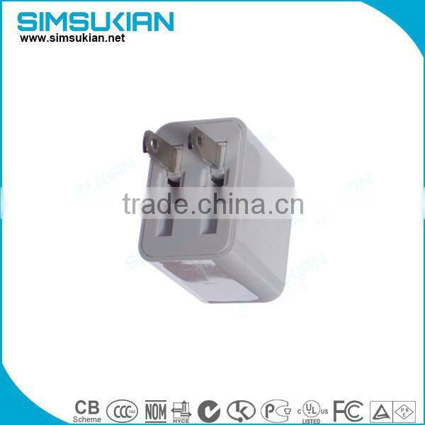 5V/2A AC DC Adapter 10W Wall Charger USB Charger, UL CE SAA KC PSE approved