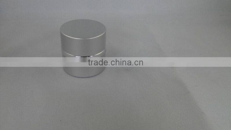 Recycle Aluminium and Plastic Container Face Cream Jar