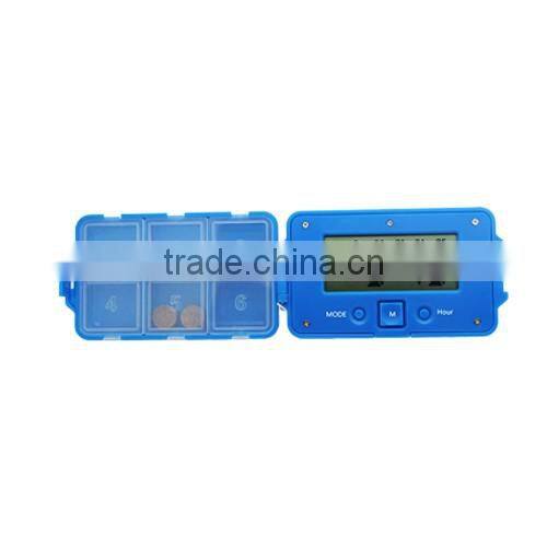 TX108B Digital Pill Box Timer withTime & Alarm , Pill Box Timer