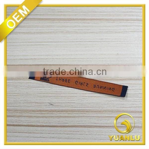 Security holographic clothing woven label Garment Labels woven label