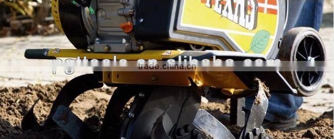 6.5HP Gasoline Aagriculture Rotovator Multi-function Power Tiller Machine