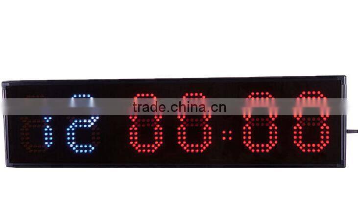 Six digit Crossfit timer|led fitness timer|club gym sports timer