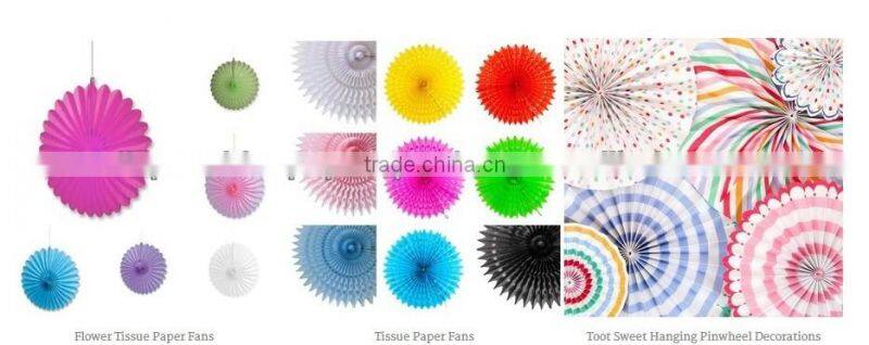 NEW Golden Tissue Paper Tassel Garland Kit