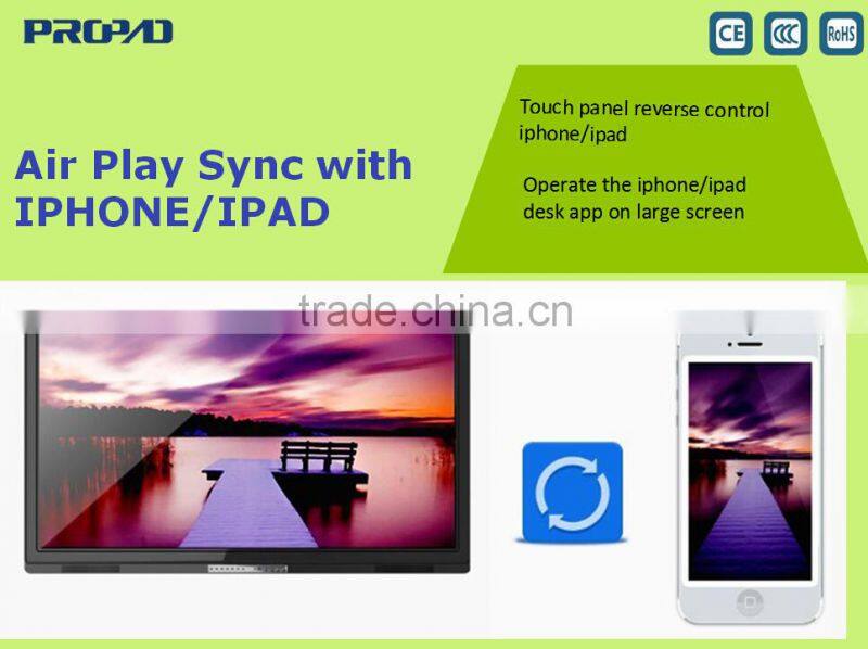 65 inch 2k full HD win8&android 4.1 dual sys TV cheap touch screen all in one pc