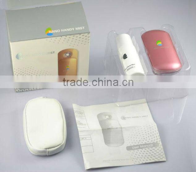 Portable facial nano mist spray for girls