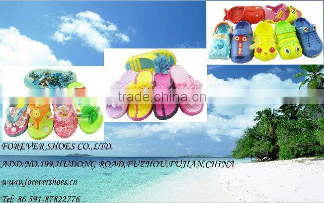 Latest dress flowers flat slipper for lady