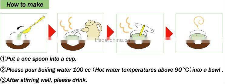 Instant healthy ume plum seaweed kelp tea soup in 40g can